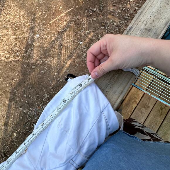 Vintage Y2K White and Gold Baby Phat Strapless Belted Buttoned Minidress Sz S - Picture 11 of 13